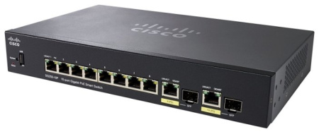 Коммутатор Cisco SG250-10P, купить в Краснодаре