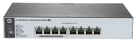 Коммутатор HPE 1820 8G PoE+ (65W), купить в Краснодаре