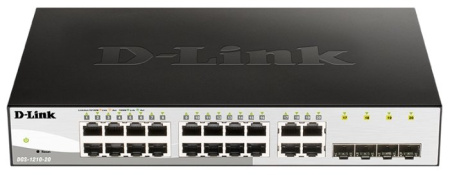 Коммутатор D-LINK DGS-1210-20/F1A, купить в Краснодаре