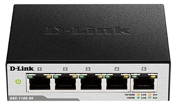 Коммутатор D-LINK DGS-1100-05/B1A