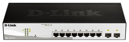 Коммутатор D-LINK DGS-1210-10/F1A, купить в Краснодаре