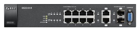 Коммутатор ZyXEL GS2210-8HP, купить в Краснодаре