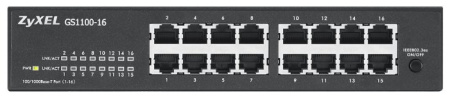 Коммутатор ZYXEL GS1100-16, купить в Краснодаре