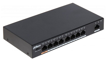 Коммутатор Dahua DH-PFS3009-8ET-96 8x100Mb 8PoE неуправляемый