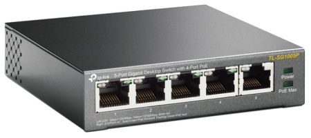 Коммутатор TP-Link TL-SG1005P, купить в Краснодаре