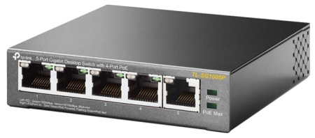 Коммутатор TP-Link TL-SG1005P, купить в Краснодаре
