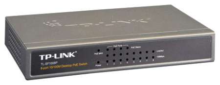 Коммутатор TP-Link TL-SF1008P, купить в Краснодаре