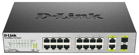 Коммутатор D-LINK DES-1018MP/A1A, купить в Краснодаре