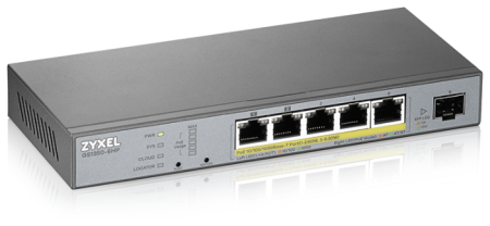 Коммутатор Zyxel GS1350-6HP L2 PoE +, купить в Краснодаре