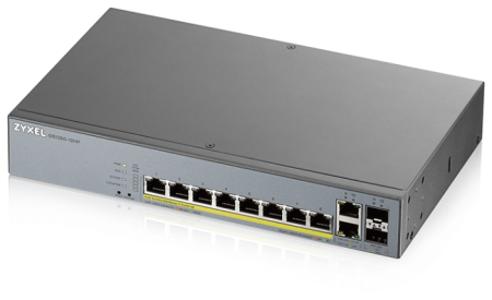 Коммутатор Zyxel GS1350-12HP L2 PoE +, купить в Краснодаре