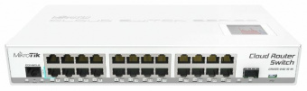 Коммутатор MikroTik CRS125-24G-1S-2HND-IN 24G 1SFP управляемый, купить в Краснодаре