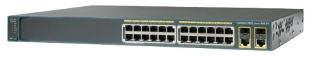 Коммутатор Cisco WS-C2960R+24PC-S, купить в Краснодаре