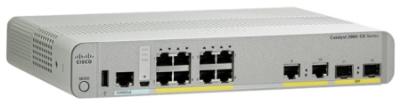 Коммутатор Cisco WS-C2960CX-8PC-L, купить в Краснодаре