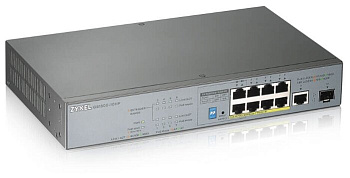 Коммутатор Zyxel GS1300-10HP PoE +