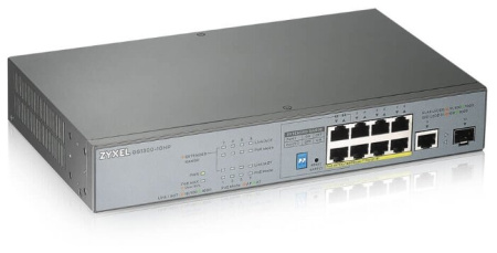 Коммутатор Zyxel GS1300-10HP PoE +, купить в Краснодаре