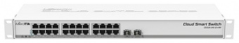 Коммутатор MikroTik CSS326-24G-2S+RM 24G 2SFP+ управляемый, купить в Краснодаре