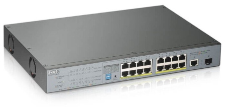Коммутатор Zyxel GS1300-18HP PoE+, купить в Краснодаре
