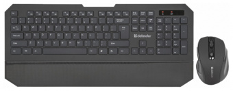 Набор клавиатура+мышь беспроводной Defender Berkeley C-925 RU,черный,мультимедийный USB, купить в Краснодаре
