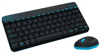 Набор клавиатура+мышь беспроводной Logitech MK240 Nano Black Retail Combo, купить в Краснодаре