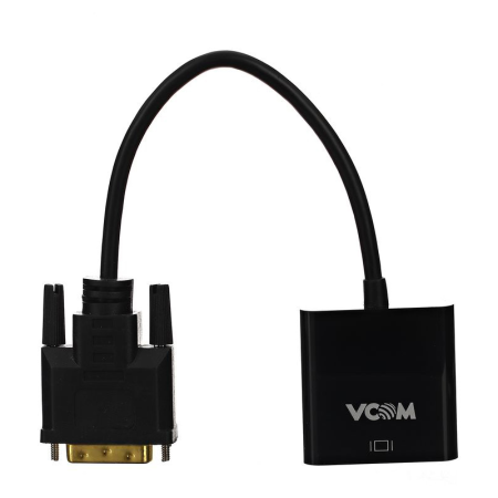 Кабель-переходник VCOM DVI-D 25M - VGA 15F, купить в Краснодаре
