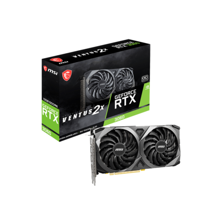 Видеокарта MSI NVIDIA GeForce RTX 3060 VENTUS 2X (GeForce RTX 3060 VENTUS 2X 12G), купить в Краснодаре