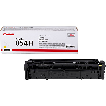 Тонер-картридж желтый CRG 054 H Y для Canon LBP62x/MF64x