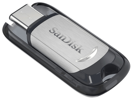 Флешка 32GB SanDisk CZ450 Ultra Type-C USB Type-C Silver, купить в Краснодаре
