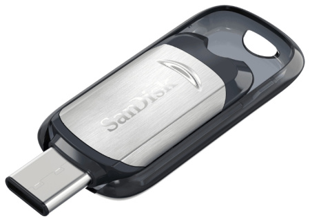 Флешка 32GB SanDisk CZ450 Ultra Type-C USB Type-C Silver, купить в Краснодаре