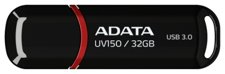 Флешка 32GB A-DATA UV150 USB 3.0 Черный, купить в Краснодаре