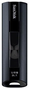 Флеш накопитель 128GB SanDisk CZ880 Cruzer Extreme Pro, USB 3.1, Металлич., Черный
