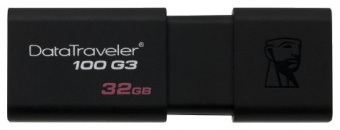 Флешка 32GB Kingston DataTraveler Traveler 100 G3 USB 3.0 черный, купить в Краснодаре