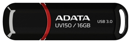 Флешка 16GB A-DATA UV150 USB 3.0 Черный, купить в Краснодаре