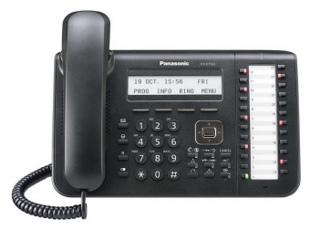 Системный телефон Panasonic KX-DT543RUB черный, купить в Краснодаре