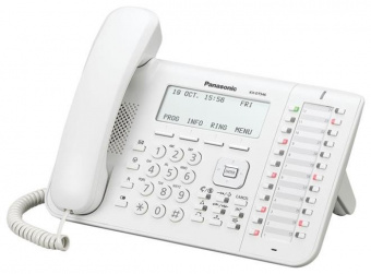 Системный телефон Panasonic KX-DT546RU белый, купить в Краснодаре