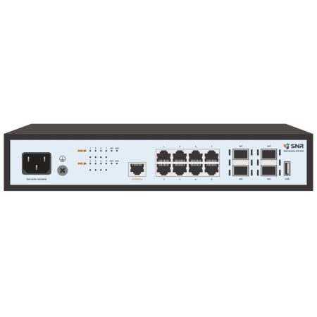 Коммутатор SNR SNR-S5210G-8TX-POE, купить в Краснодаре
