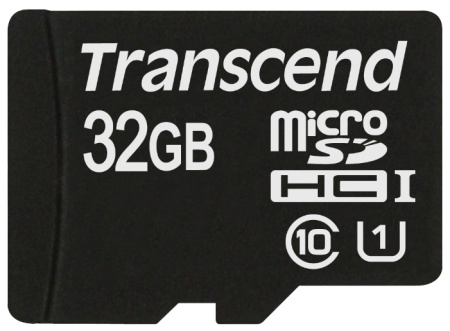 Карта памяти MicroSDHC Transcend TS32GUSDCU1, купить в Краснодаре