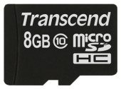 Карта памяти microSDHC Transcend TS8GUSDC10, купить в Краснодаре