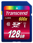 Карта памяти SDXC Transcend TS128GSDXC10U1, купить в Краснодаре
