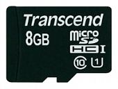 Карта памяти MicroSDHC Transcend TS8GUSDU1