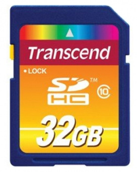 Карта памяти SDHC Transcend TS32GSDHC10, купить в Краснодаре