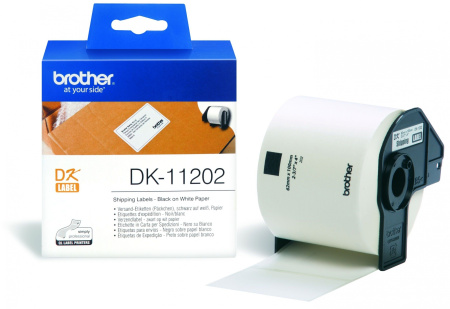 Транспортировочные наклейки Brother DK11202, 62х100 мм (300шт), купить в Краснодаре