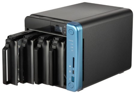 Сетевое хранилище QNAP TS-453BU-4G, купить в Краснодаре