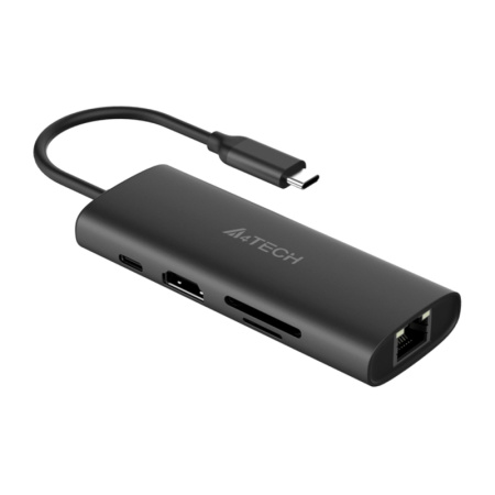 Разветвитель USB-C A4Tech DST-80C, купить в Краснодаре