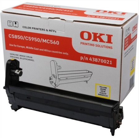 Драм-юнит желтый OKI C5850/5950/MC560, купить в Краснодаре