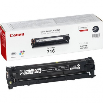 Картридж черный 716 Canon LBP5050/N/MF8030/50CN, купить в Краснодаре