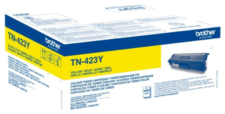 Тонер TN-423Y для Brother HLL8260CDW/DCPL8410CDW/MFCL8690CDW желтый, купить в Краснодаре