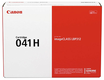 Тонер-картридж 041 H BK для Canon LBP312x