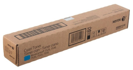 Тонер-картридж голубой XEROX WC 7525/7530/7535/7545/7556/7830/7835/7845/7855/7970, купить в Краснодаре