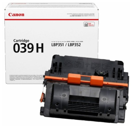 Тонер-картридж 039 H BK для Canon LBP351x/352x, купить в Краснодаре