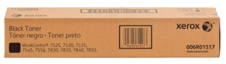 Тонер-картридж черный XEROX WC 7525/7530/7535/7545/7556/7830/7835/7845/7855/7970, купить в Краснодаре